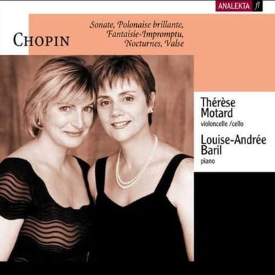 Louise-Andrée Baril & Thérèse Motard - Chopin: Sonate | Polonaise Brillante | Fantaisie-Impromptu (CD)
