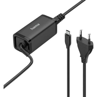 Hama 00200022, Laptop, Drinnen/Draußen, 100 - 240 V, 45 W, 3.3 - 21 V, USB-to-DC Laptop netvoeding 45 W 3 A