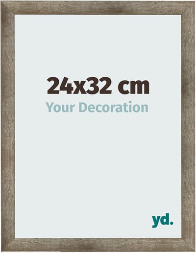 Your Decoration - Fotolijst 24x32 cm - MDF - Metaal Vintage - Bologna