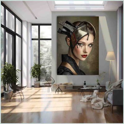 Picturetopicture - Canvas - 50x70 - Portret - Wanddecoratie - Uniek - Exclusief