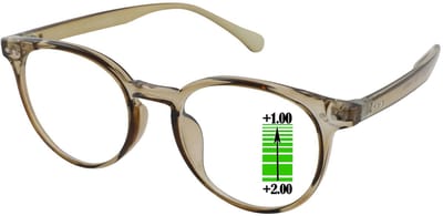 Leesbril Vista Bonita Panto Multifocaal-Desert Brown-+2.00