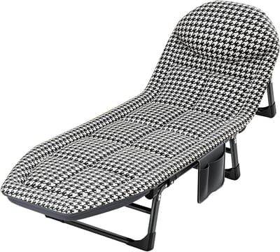 Opvouwbaar Bed - Campingbed Volwassenen - Buiten Ontspannen - Met Geïntegreerd Kussen - 200x64cm - C