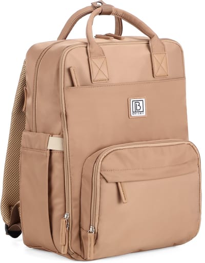 Brisby slijtvaste Luiertas – verzorgingstas – met buggymontage - True Terracotta