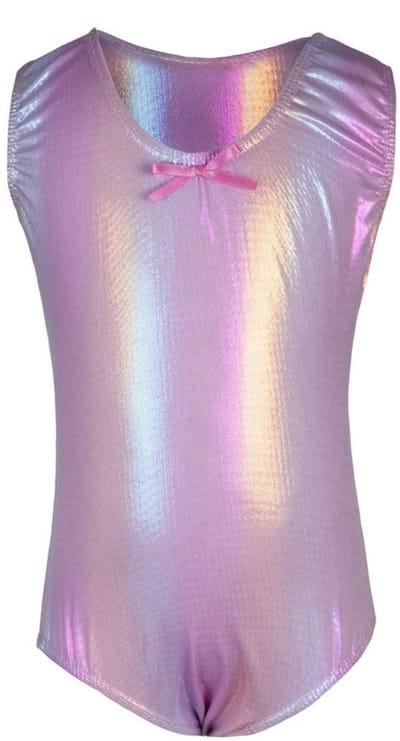 Bodysuit Regenboog Roze, 3-4 jaar