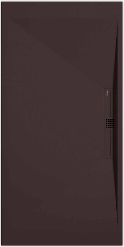 Sanifun douchebak Stone Side Chocolate Smooth 1100 x 800 P