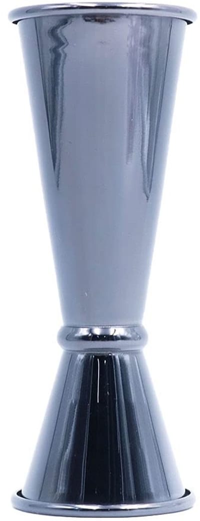Dailygoods- Jigger 1 oz/2 oz Dubbel - RVS Cocktail Gereedschap - Bartending Accessoire - Duurzaam en Schokbestendig - Voor Thuisgebruik en Feesten - Cocktailmaatbeker