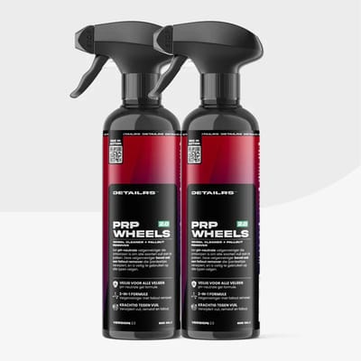 Detailrs PRP Wheels Duo Pack - Velgenreiniger - Velgenreiniger Auto - Velg Reiniger - Iron Remover - Motor Velgen Reiniger - 1L