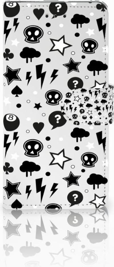 Telefoonhoesje met Naam Motorola Moto G7 Play Silver Punk