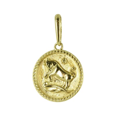 New Bling 9NBG-0285 Gouden Sterrenbeeld - Stier - 10 mm Doorsnee - 14 Karaat - Goud