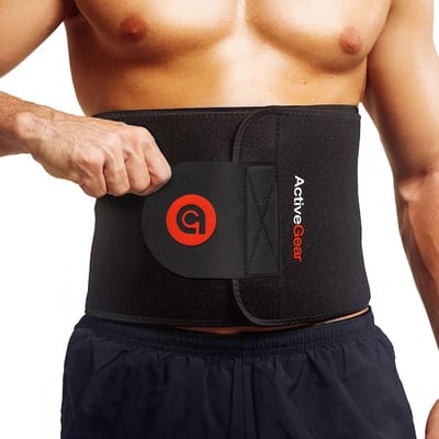 Neopreen Zweetriem Taille Trimmer voor Mannen en Vrouwen - Verstelbare Tailleband voor Slimmer Worden en Buikvet Verlies