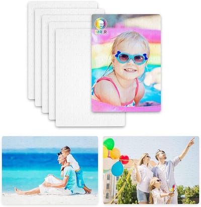 Lege Sublimatie Puzzels - 12-delige Set - Vierkante Vorm - Perfect voor Persoonlijke Cadeaus