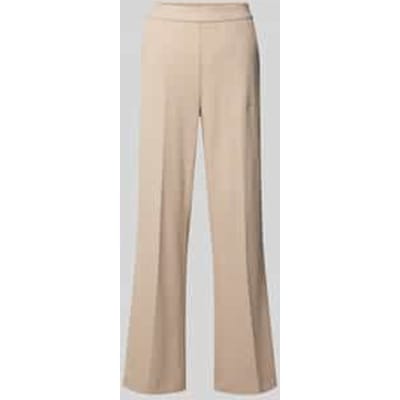 Loose fit stoffen broek van viscosemix, model 'AVA UTILITY'