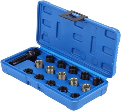 Tappen en Repareren van Bougies: 16-delige Set voor 14mm x 1.25mm Bougiedraad met Draagbare Koffer en Gereedschap