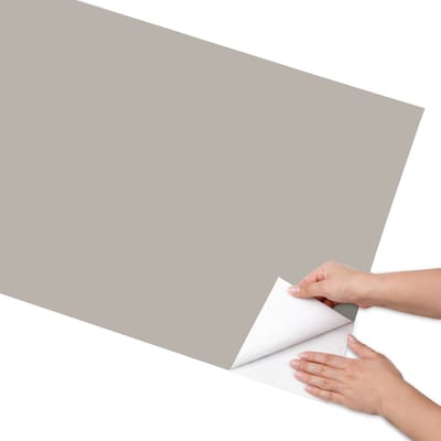 Coloray Meubel Wrap Folie - Beige Meubelfolie - 65x130 cm - Meubel Wrap Folie Warmgrijs - Plakfolie Meubels - Minimalist Meubelfolie - Decoratiefolie Zelfklevend - Slaapkamer decoratie - Achtergronden en patronen
