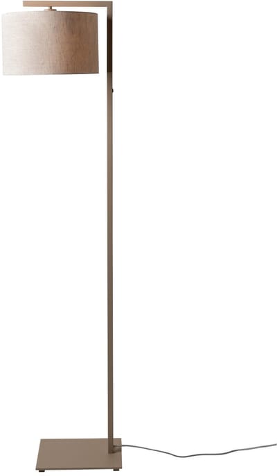 it's about RoMi Vloerlamp Boston - Bruin - 30x32x160cm - Modern - Staande lampen voor Woonkamer - Slaapkamer