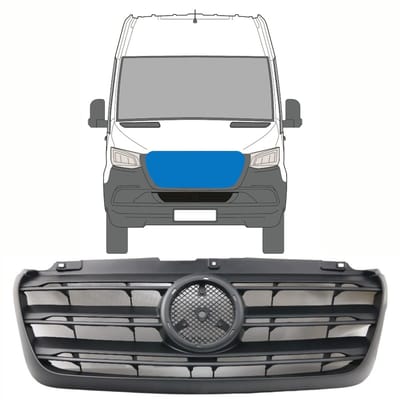 Grill voor Mercedes Sprinter 2018-