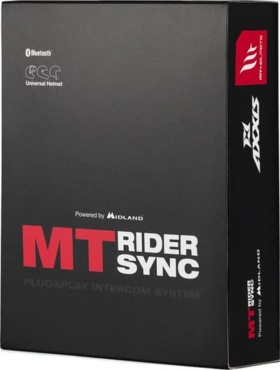 MT / AXXIS Rider Sync intercom - Bluetooth motorhelm communicatie systeem van Midland