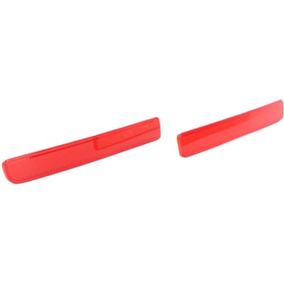 1 Paire Réflecteur de Pare-chocs Arrière XFF500030 Rouge Gauche Droite Remplacement Pour Land Rover Discovery 3 2004 à 2009 red