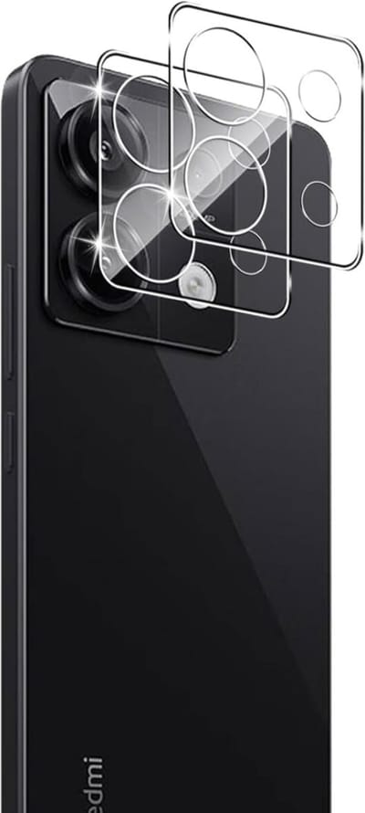 Camera Protector voor Xiaomi Redmi Note Pro 13 5G - 2 stuks van glas Transparante glazen