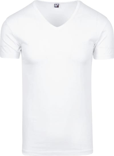 Alan Red Oklahoma T-shirt Stretch Wit (3pack) - Maat L - Heren - Basic T-shirt