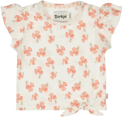 Dirkje - Meisjes Shirt - Offwhite - Maat 56