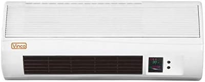 Zuinige Elektrische Wandconvector 2000W met Timer en Afstandsbediening - Snel Warmte voor Kleine Ruimtes