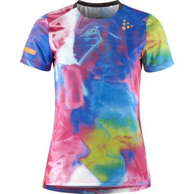 Craft Pro Hypervent Jaquard T-shirt Met Korte Mouwen Veelkleurig XS Vrouw