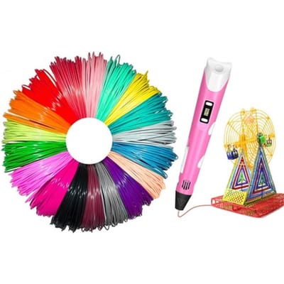 3D print set: 3D-printpen inclusief set PLA filamenten