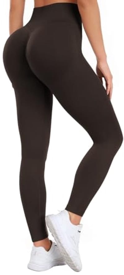Dames Sportlegging Hoge Taille met Bilvormend Effect - Yoga Gym Broek
