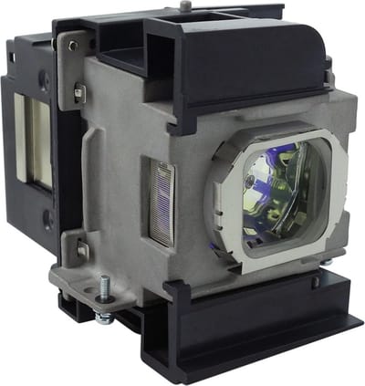 Beamerlamp geschikt voor de PANASONIC PT-AT6000E beamer, lamp code ET-LAA410. Bevat originele NSHA lamp, prestaties gelijk aan origineel.