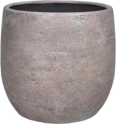 Bloempot Mira - d34 x h31cm - Wit