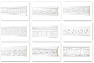 2 Meter Platte Profielen - Decoratieve Wandlijsten voor Perfecte Afwerking