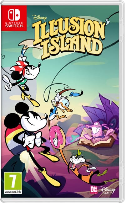 Nintendo Disney Illusion Island Standaard Vereenvoudigd Chinees, Nederlands, Engels, Spaans, Frans, Italiaans, Japans, Koreaans Nintendo Switch
