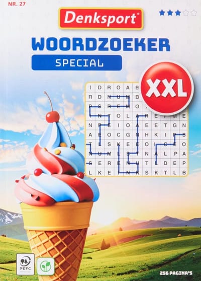 Denksport woordzoeker special - XL - Puzzelboek - Extra dik! - Woordzoekers - Puzzelboeken - Denksport puzzelboek