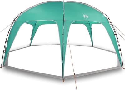 Partytent Kampeer - Schuilplaats Tent - Buitenactiviteiten - Insteekverbindingssysteem - 618 x 277 cm - Zeegroen
