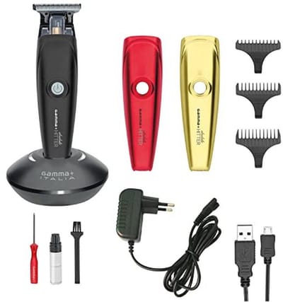 Professionele Heren-Tondeuse met Verwisselbare Covers - Oplaadbare Elektrische Baardtrimmer met Laadstation