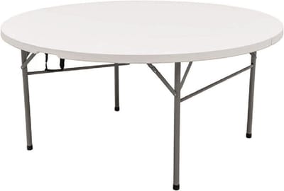 Opvouwbare ronde tafel - 152 cm diameter