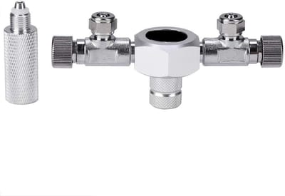 Multi Ways CO2 Splitter voor Aquarium - 2 Ways Distributor en Regulator voor CO2 Beheer, Geschikt voor Planten en Aquascaping
