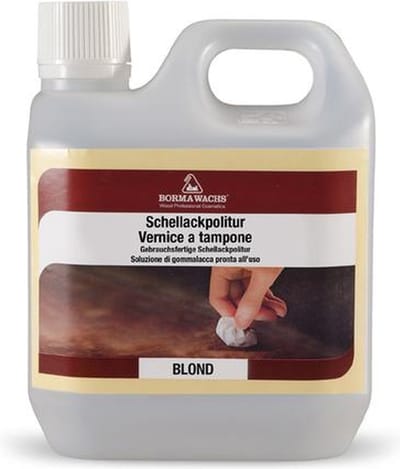 Borma Wachs Schellak Politoer Oranje - 1 liter