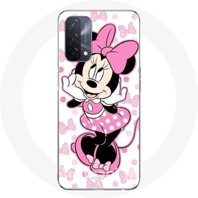 Oppo A93 5G hoesje Minnie Mouse roze Disney Cartoon