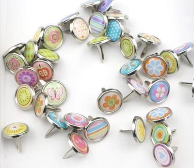 New Age Devi - Trendy pushpins - leuke prikkers - 20 stuks in een assorti van kleuren.