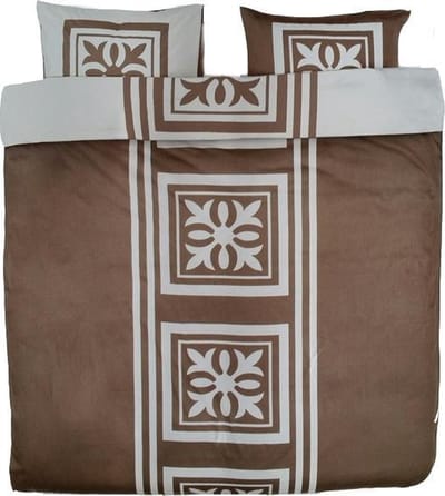 Beddinghouse San Remo Dekbedovertrek - Tweepersoons - 200x200/220 cm - Taupe