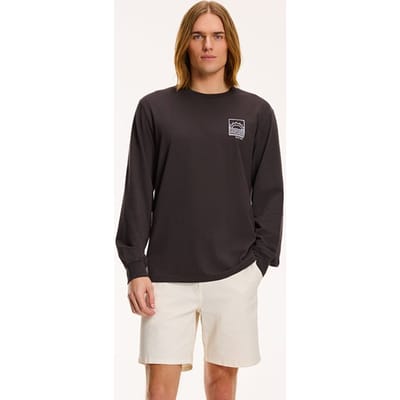 Shiwi Blast Of Summer Longsleeve Dusty Anthracite Grey Size: M | Long-Sleeved T-Shirts Outlet | Heren | Zwart