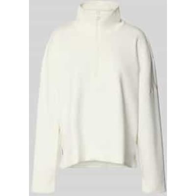 Pullover met opstaande kraag en ritssluiting