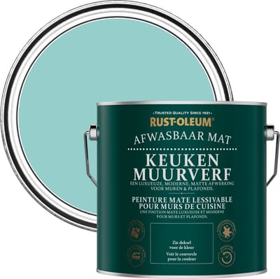 Rust-Oleum Blauw Keuken muurverf - Kleine Cycladen 2,5L