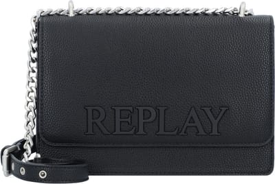 REPLAY Schoudertas Crossbody Bag Black Zwart