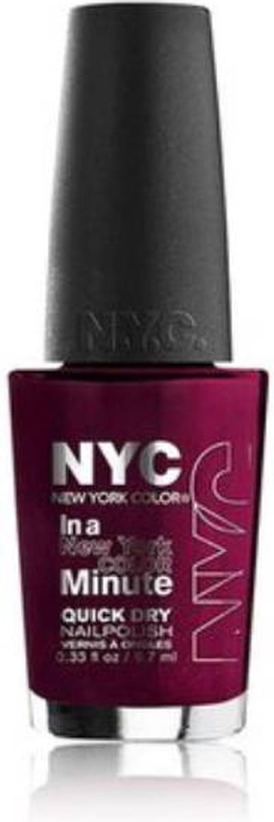 Nyc Shine in a Minute Nail Polish 228 Chelsea - Sneldrogend - Langdurige Glans - Trendy Kleur