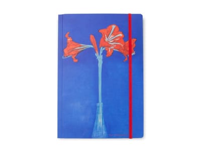 Lanzfeld Mondriaan - Kunst Notitieboek A5 - Gelinieerd - Amaryllis - 80 Pagina's - Softcover