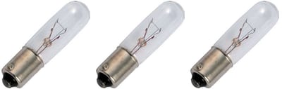 Miniatuur Signaallamp Ba9s 230V 3W - 13 mAh - 3 stuks - T10 Gloeilamp Ø10mm - 40mm - 2500K - Dimbaar