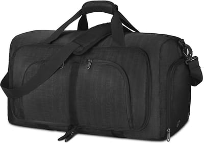 Opvouwbare Reistas met Schoenenvak 40L, 65L, 80L - Grote Weekend- en Sporttas voor Dames en Heren